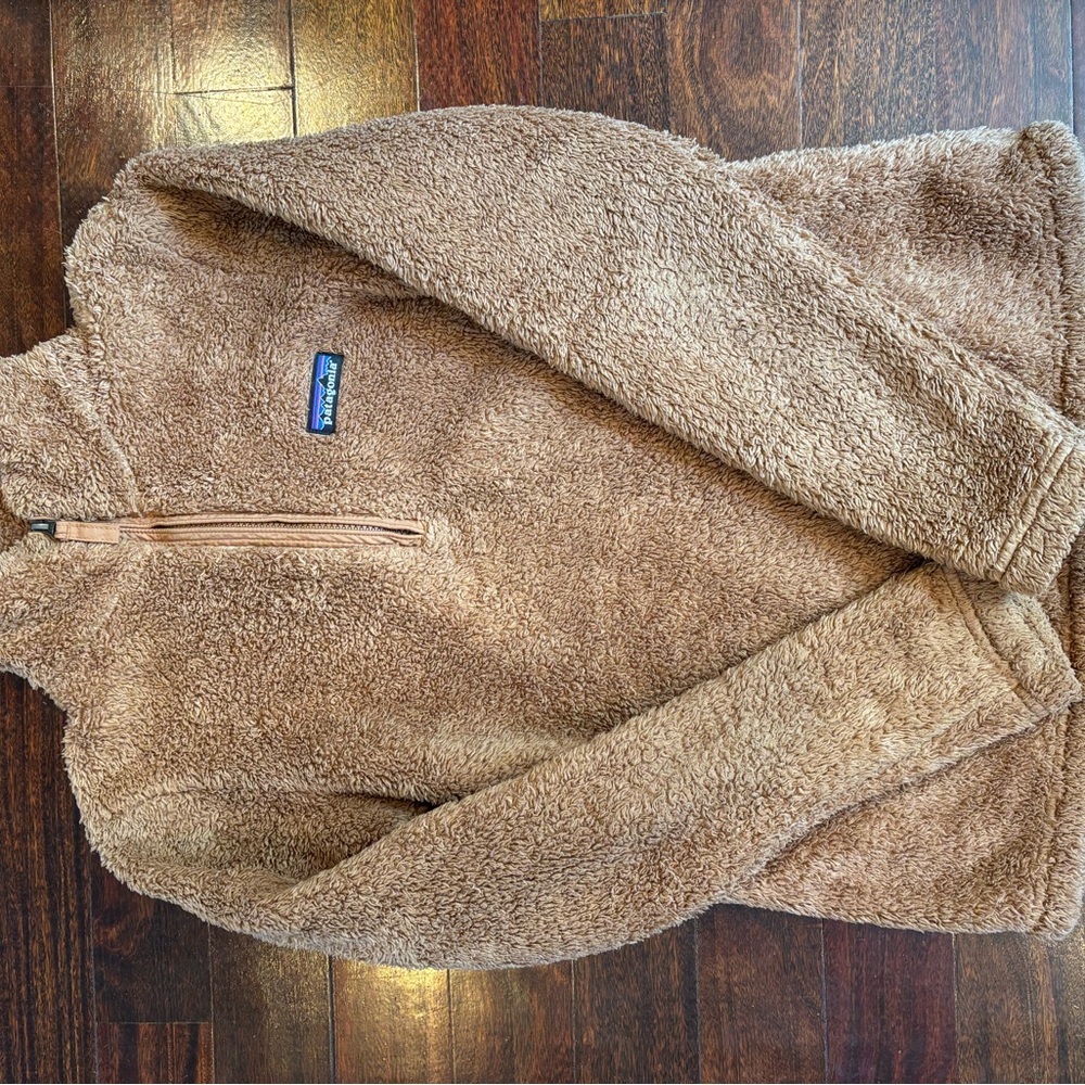 Patagonia Tan Fleece Jacket